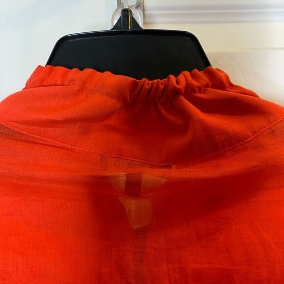 Torrid Cropped Anorak Jacket in Sunset Red Size 1X - Picture 5 of 13